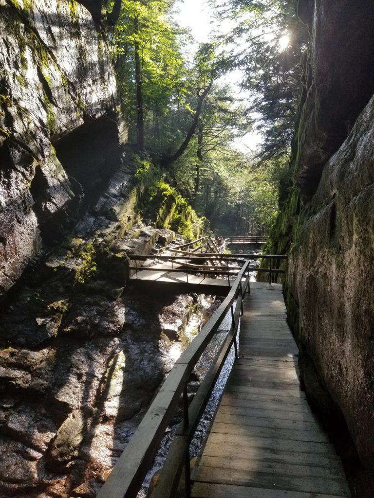is the flume gorge open